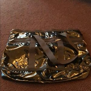 LeSportsac Shiny Black Tote